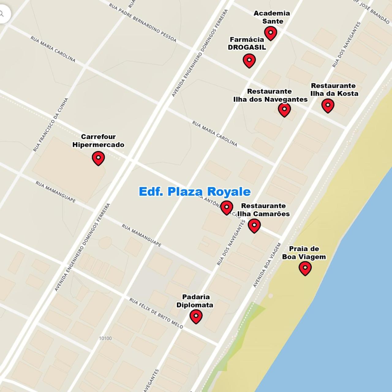Apartamento, Vista Mar, Praia De Boa Viagem, Hospedes Exigentes! Recife Exterior foto