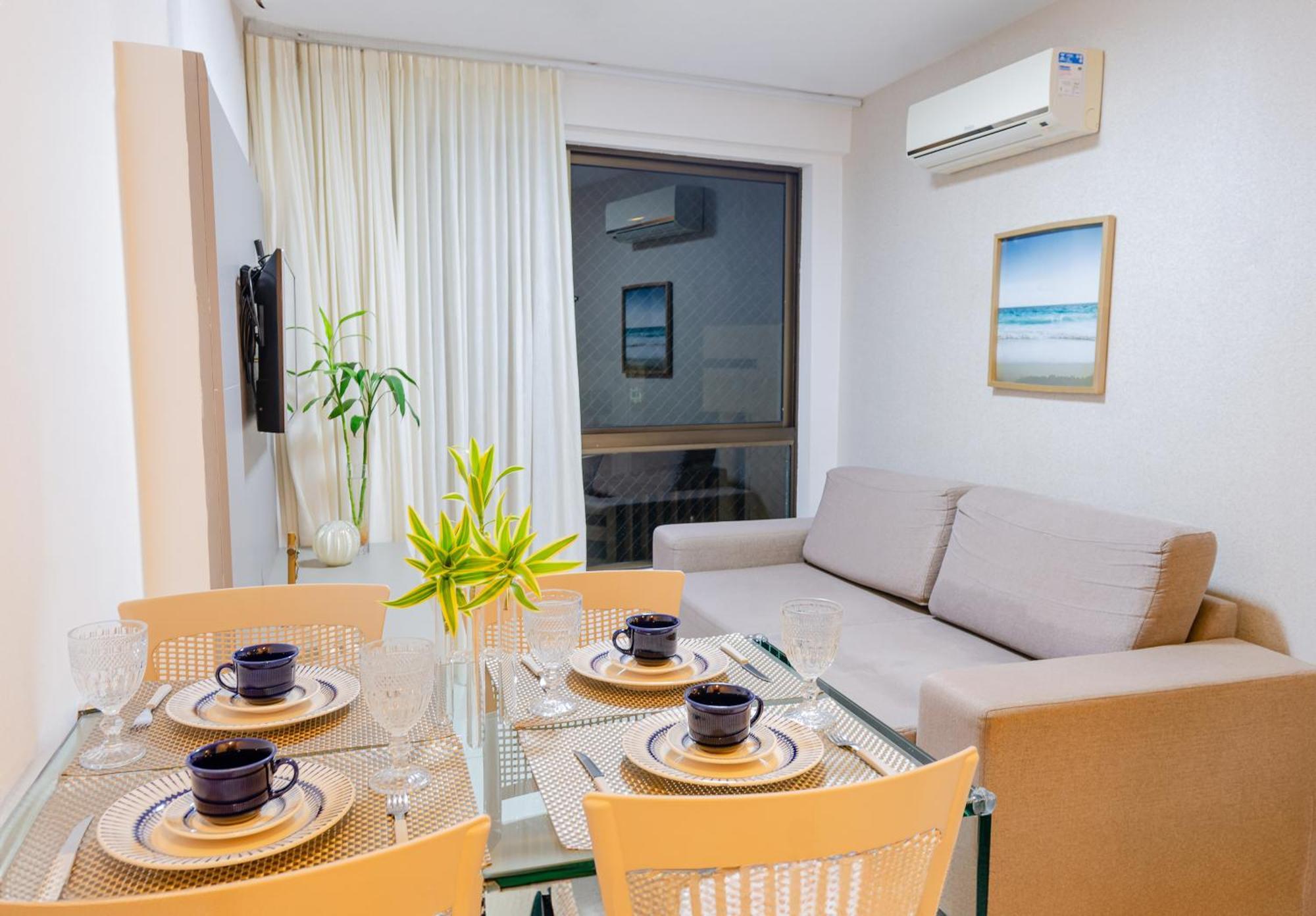 Apartamento, Vista Mar, Praia De Boa Viagem, Hospedes Exigentes! Recife Exterior foto
